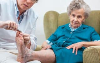 What is a diabetic foot