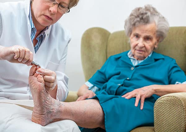 What is a diabetic foot